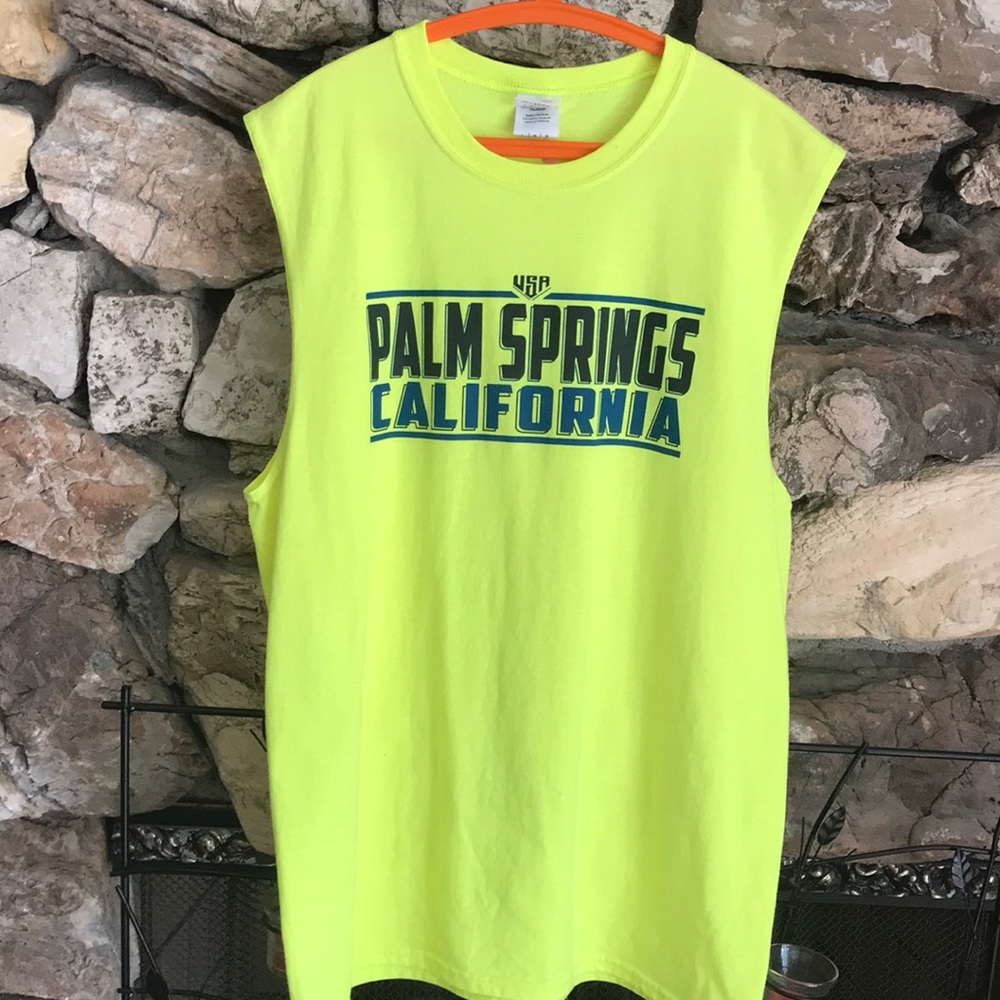 PALM SPRINGS TANK TOP EXCELLENT CONDITION!